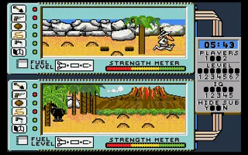 Spy vs Spy II - The Island Caper screen shot game playing